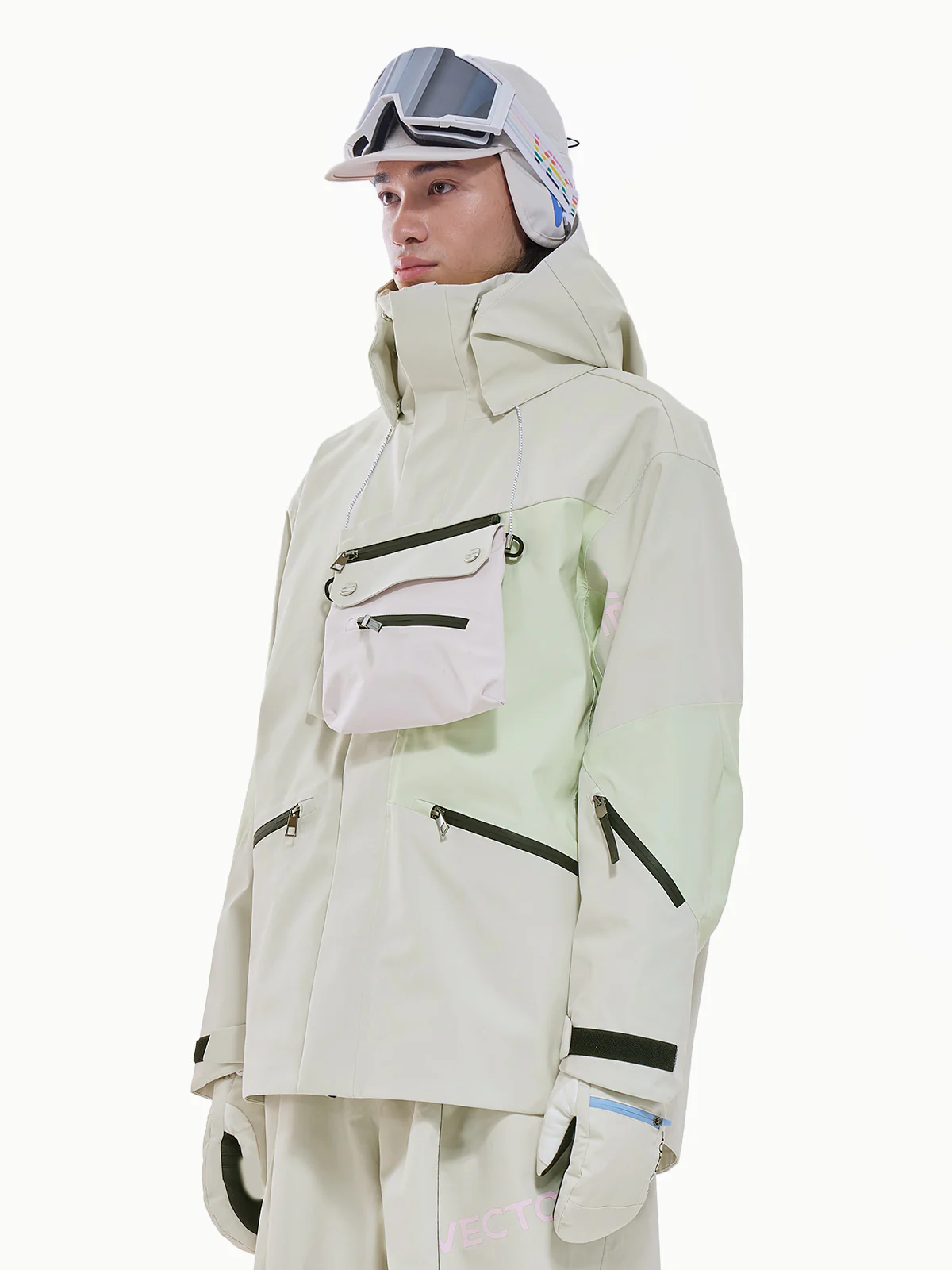Men's 3L Snowpark Insulated Detachable Pocket Jacket - Image 3