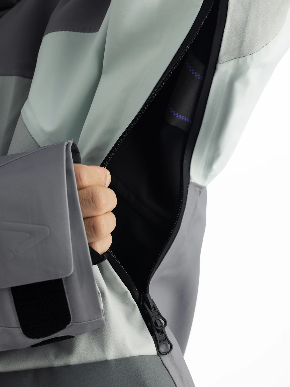 Men's Dermizax 3L Snowshell Long Full-Zip Jacket - Image 9