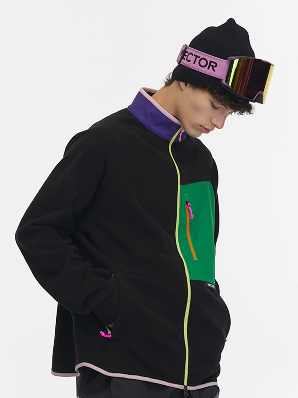Men's Block Mid-Layer Fleece - Image 3