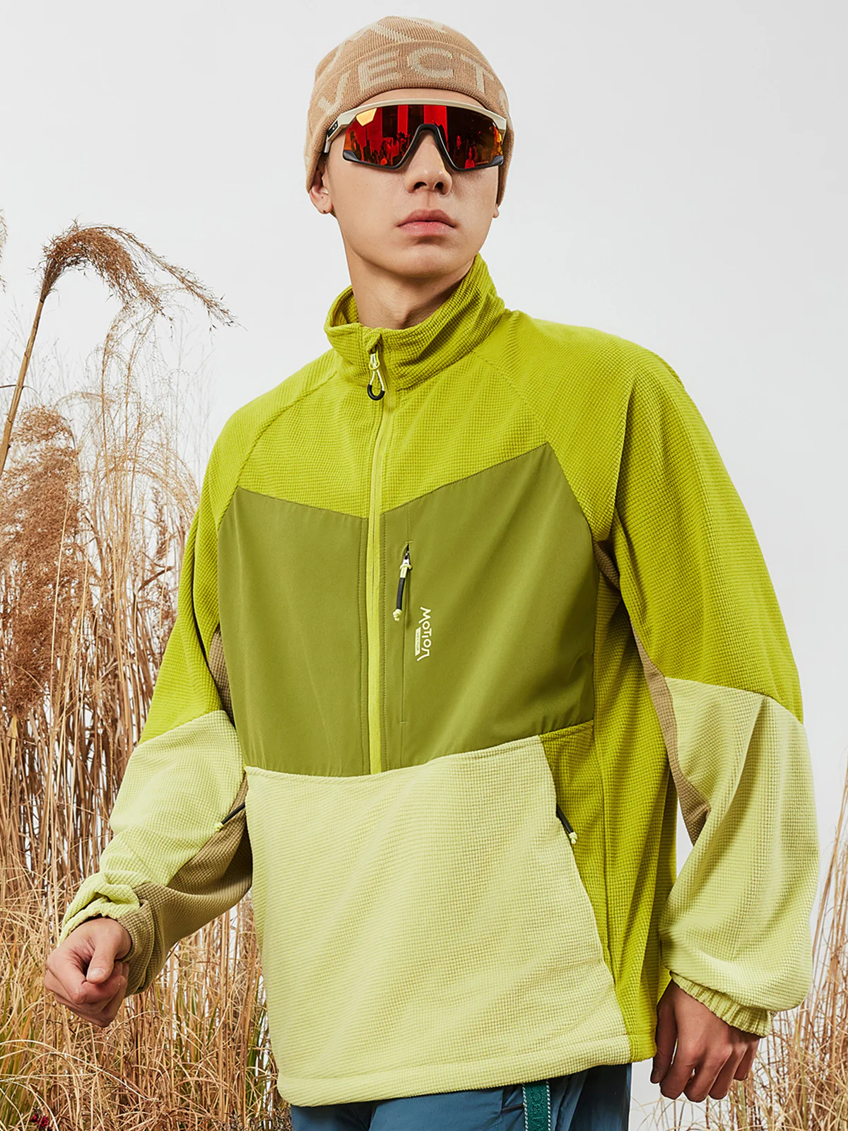 Men's Half-Zip Waffle Fleece - Image 3