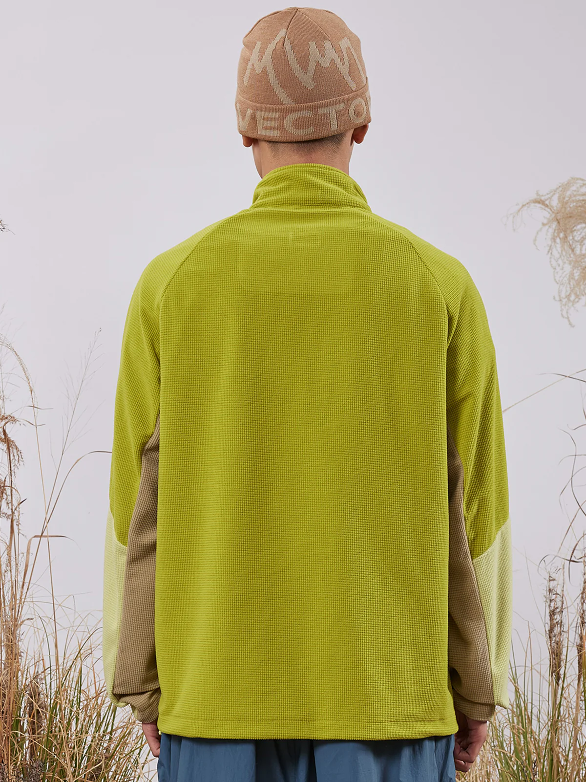 Men's Half-Zip Waffle Fleece - Image 4