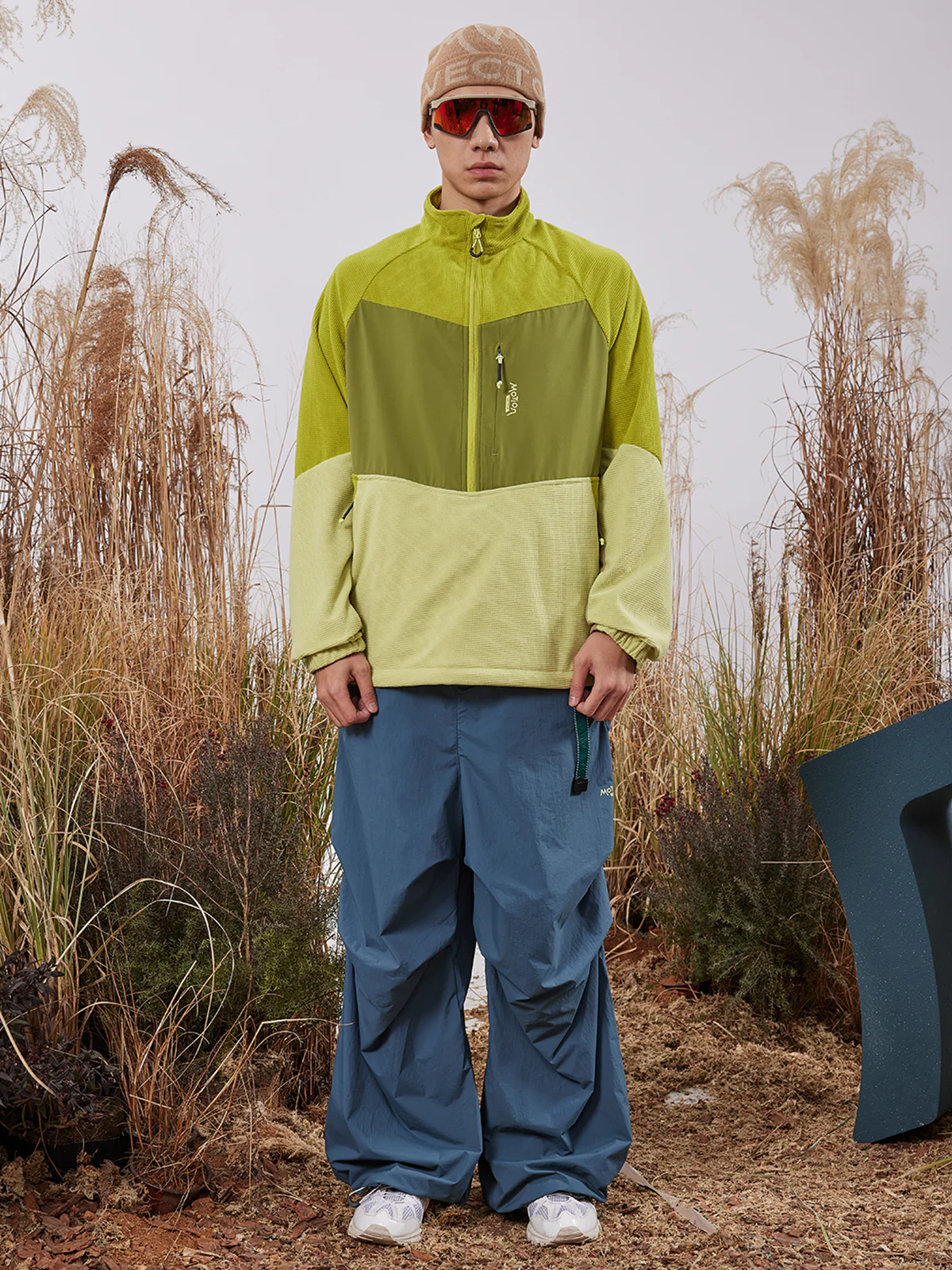 Men's Half-Zip Waffle Fleece - Image 6