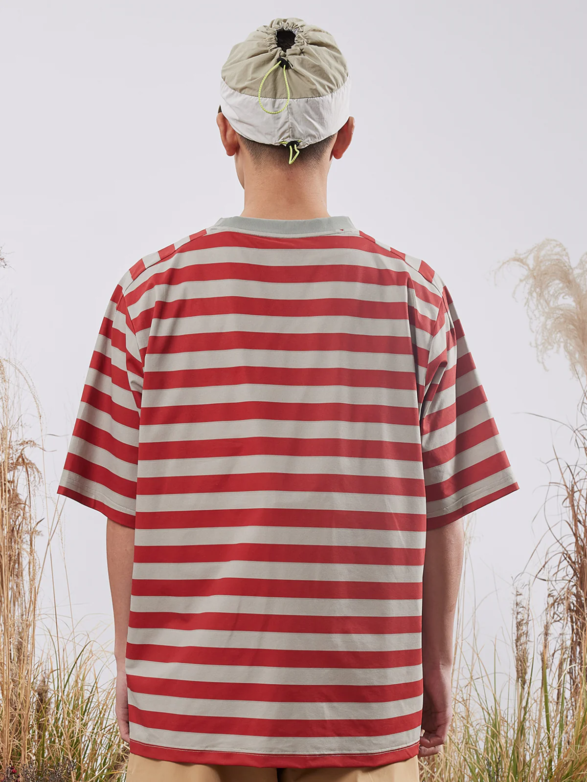 Men's Quick Dry Easy-Care Stripe Tee - Image 2