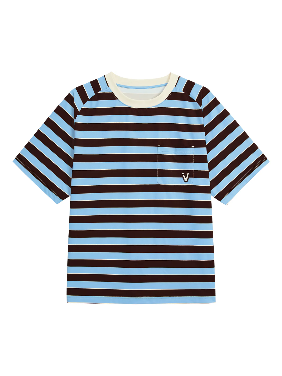 Men's Quick Dry Easy-Care Stripe Tee - Image 29