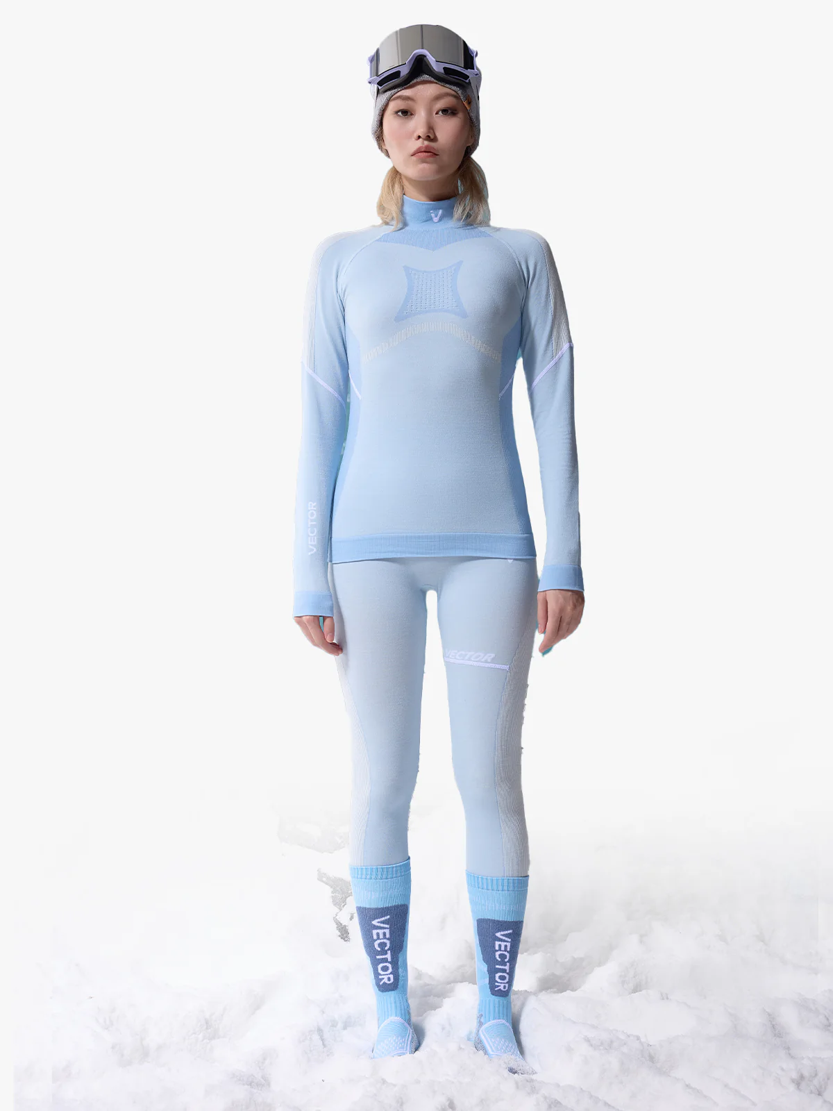 Women's Montagne Wool Seamless Base Layer Top