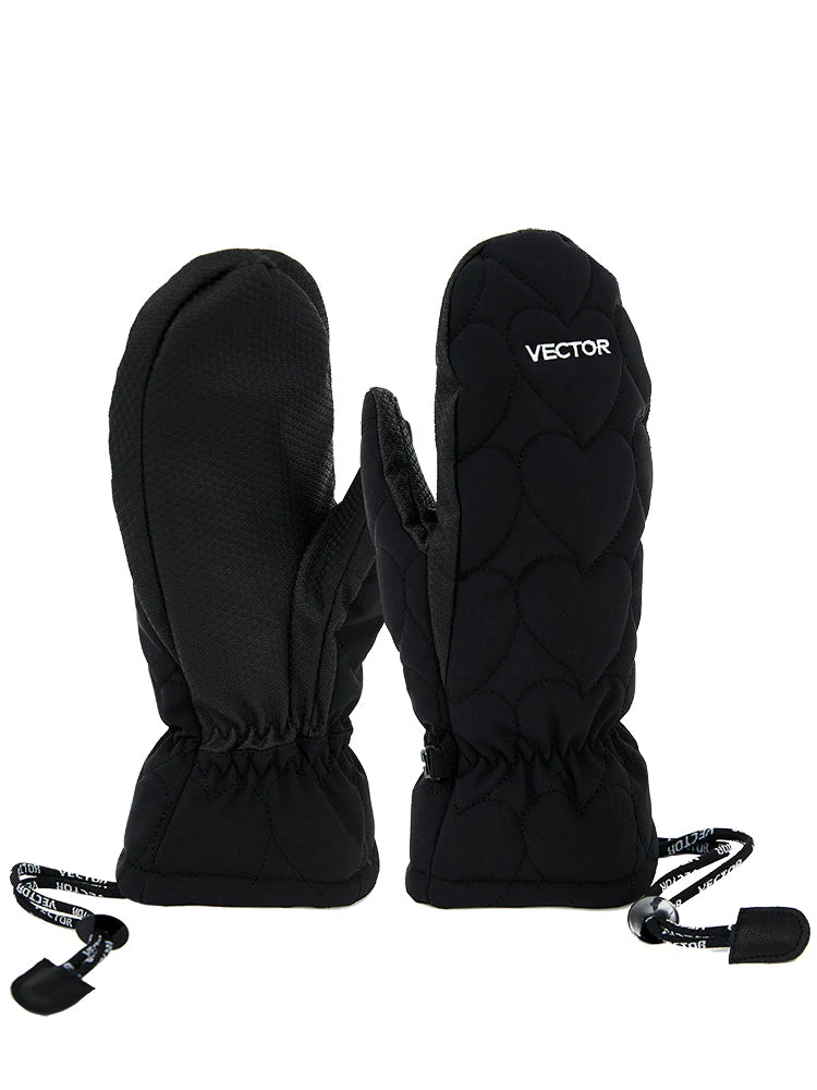 Mossie Quilted Snowboard & Ski Mittens