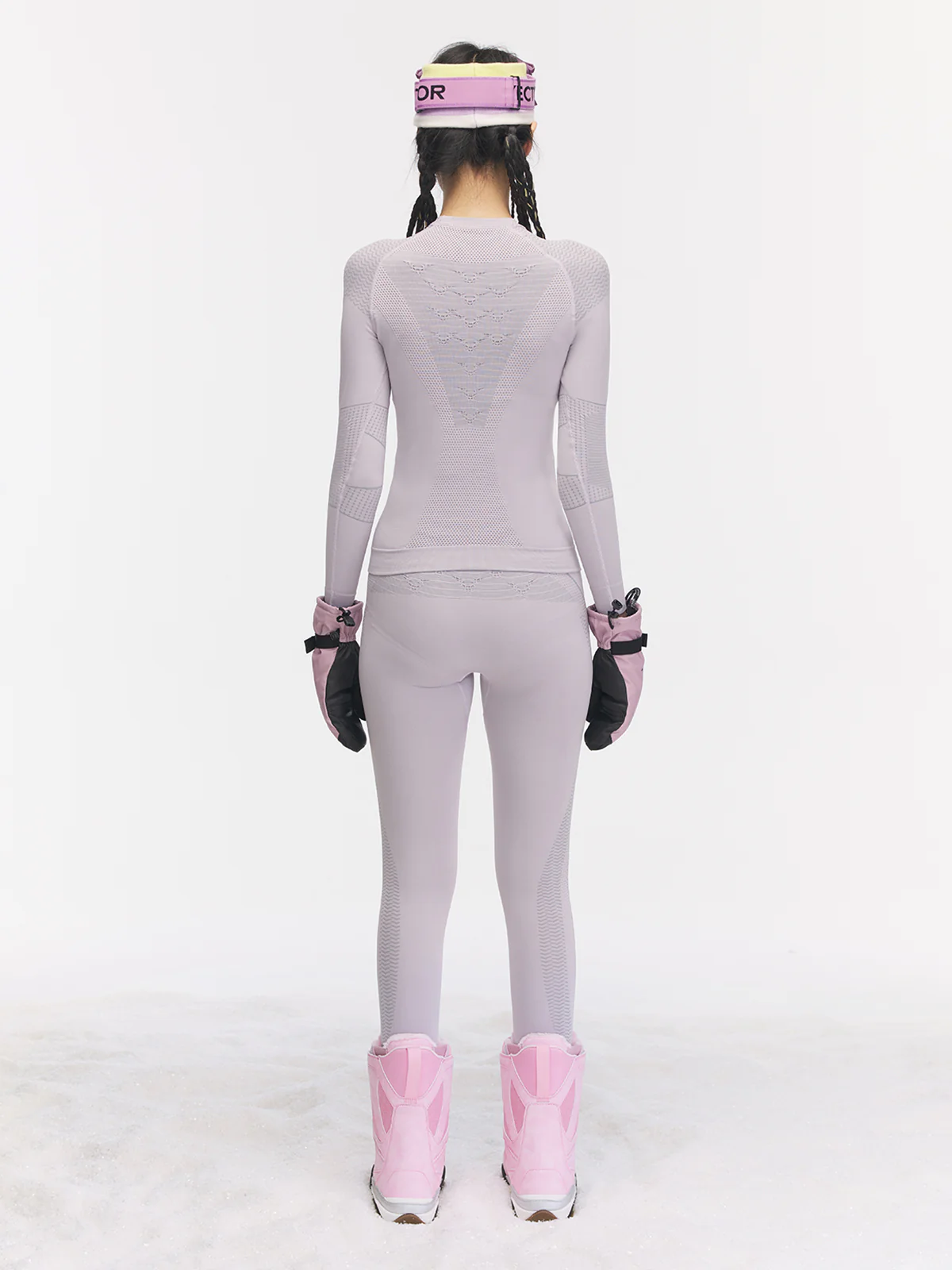 Women's Pastel Seamless Base Layer Set - Image 5