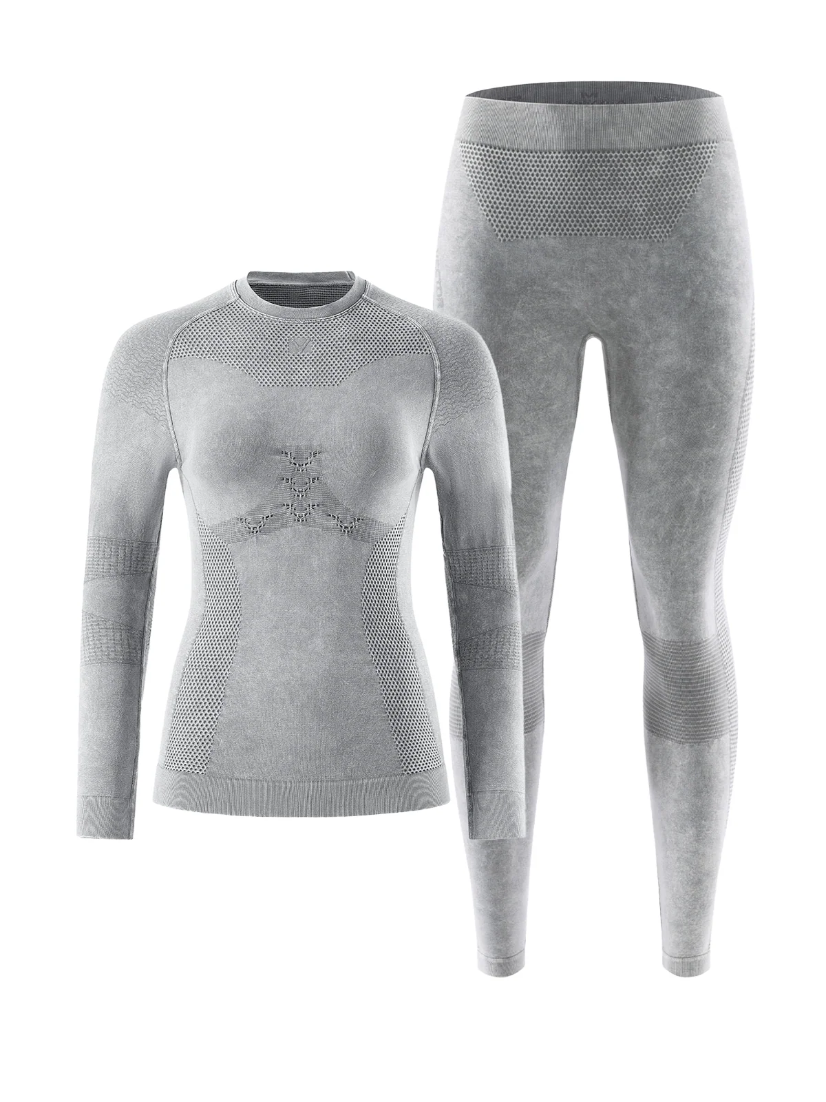 Women's Pastel Seamless Base Layer Set - Image 5