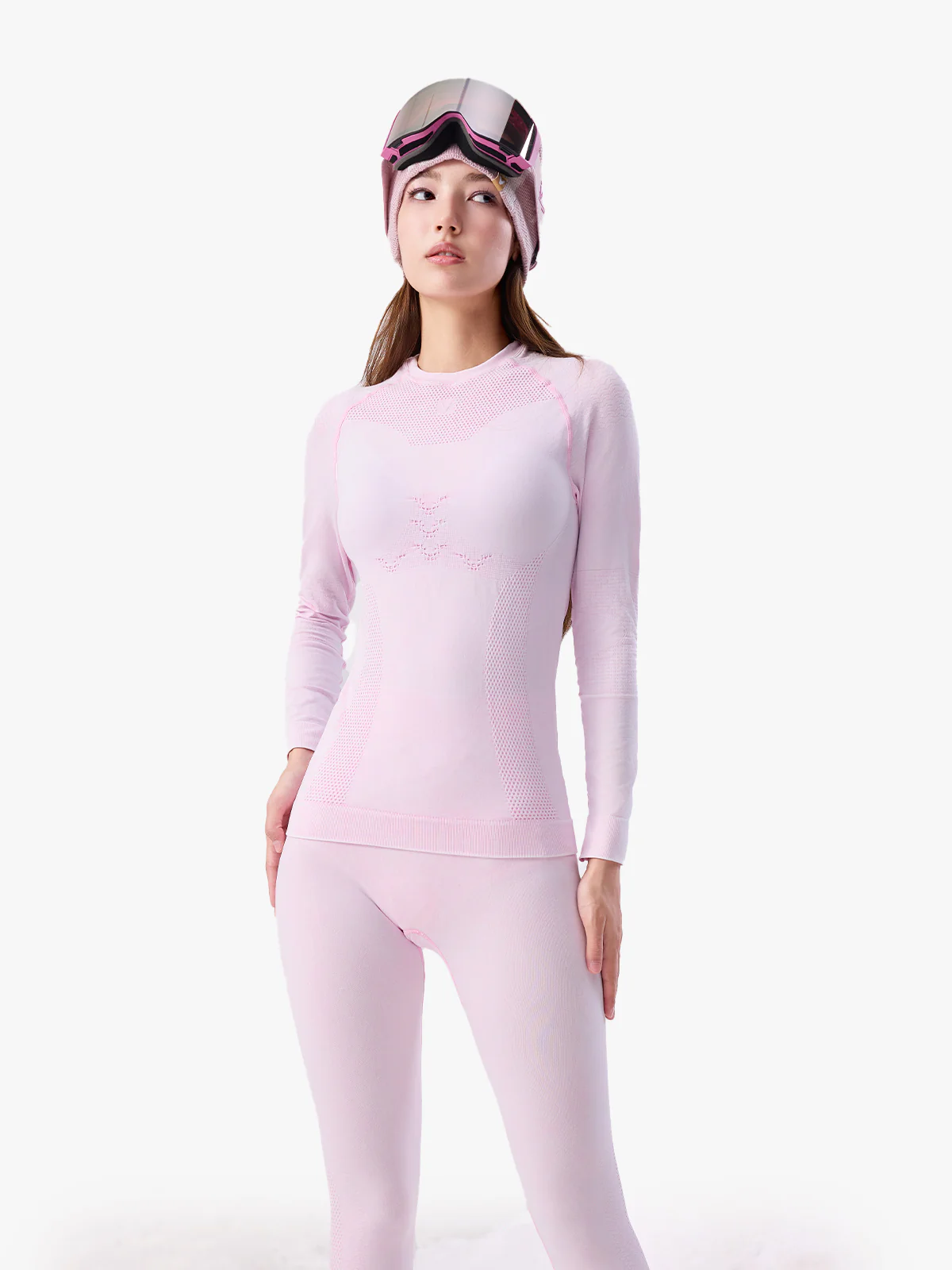 Women's Pastel Seamless Base Layer Set - Image 2