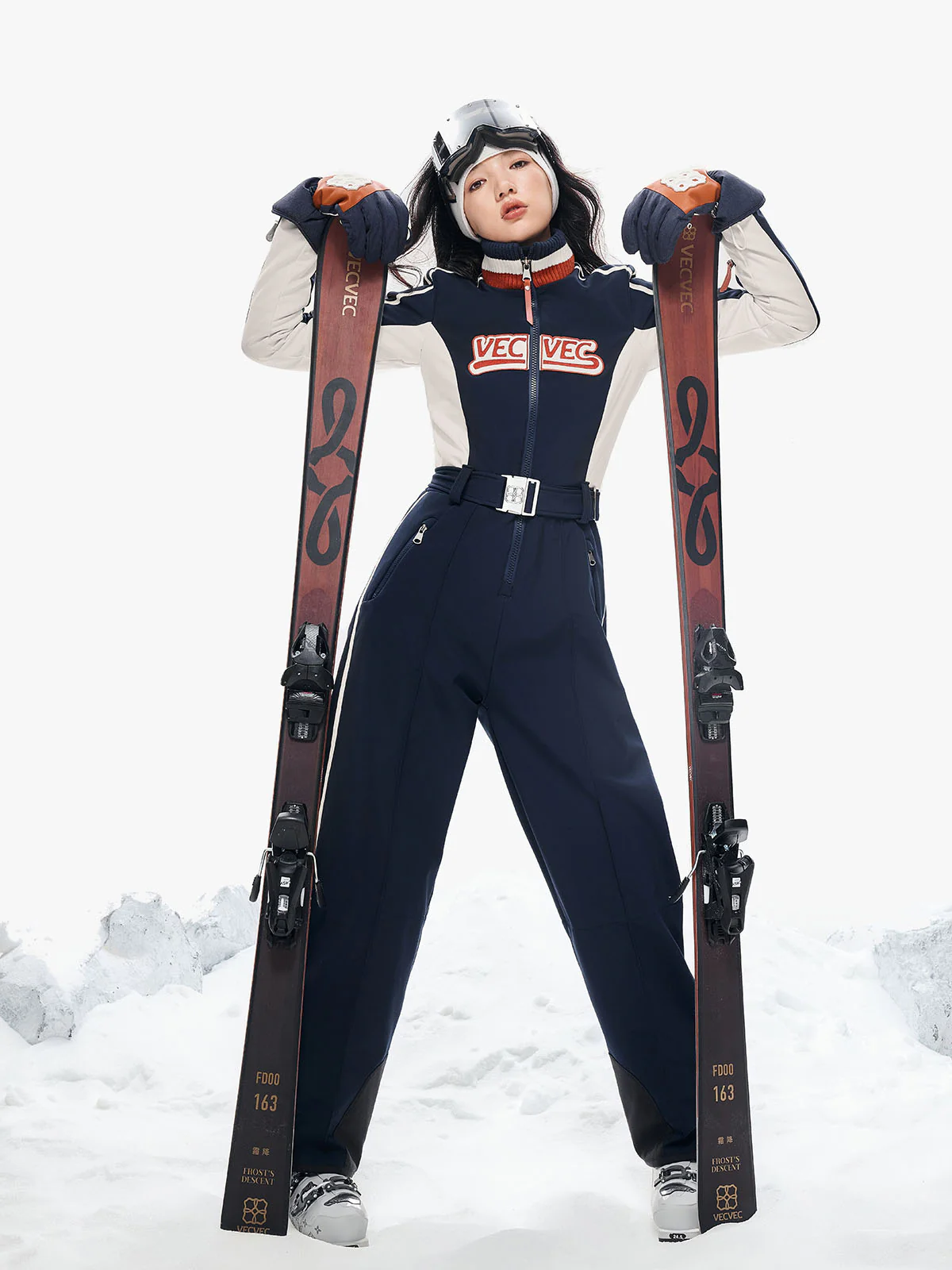 Retro Preppy Ski Suit - Image 2