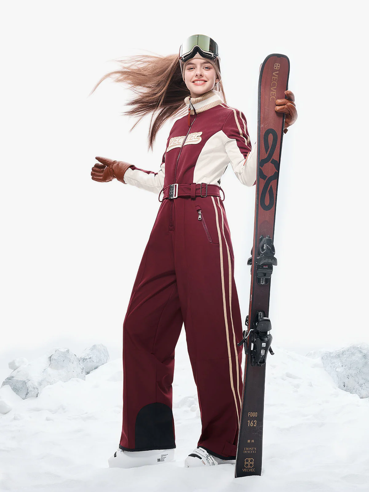 Retro Preppy Ski Suit - Image 2