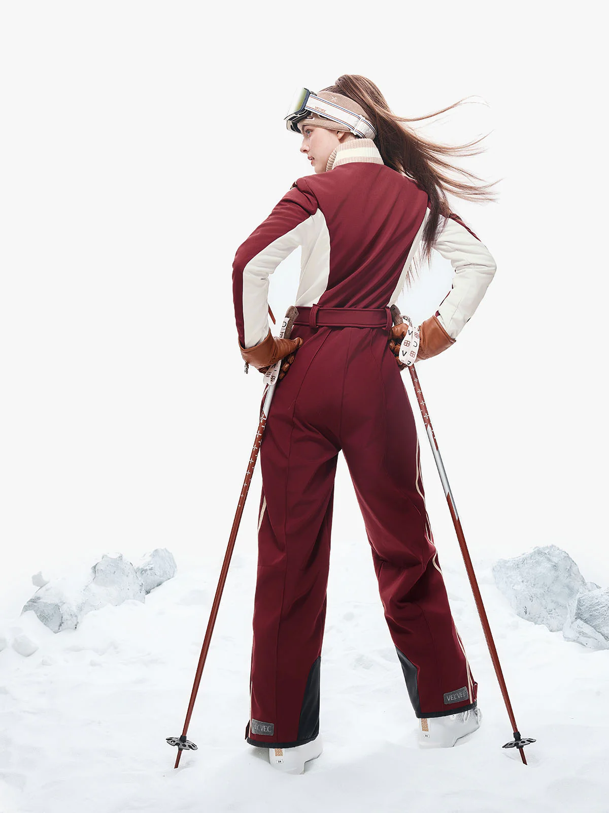 Retro Preppy Ski Suit - Image 4