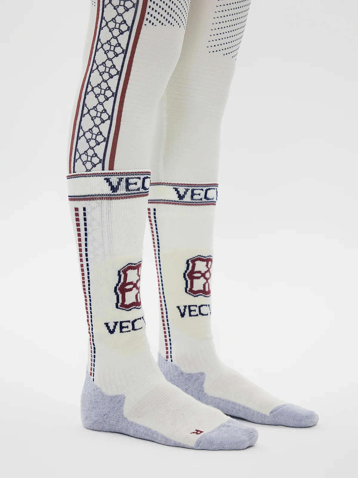 Tracery Cushioned Wool Socks - Image 4