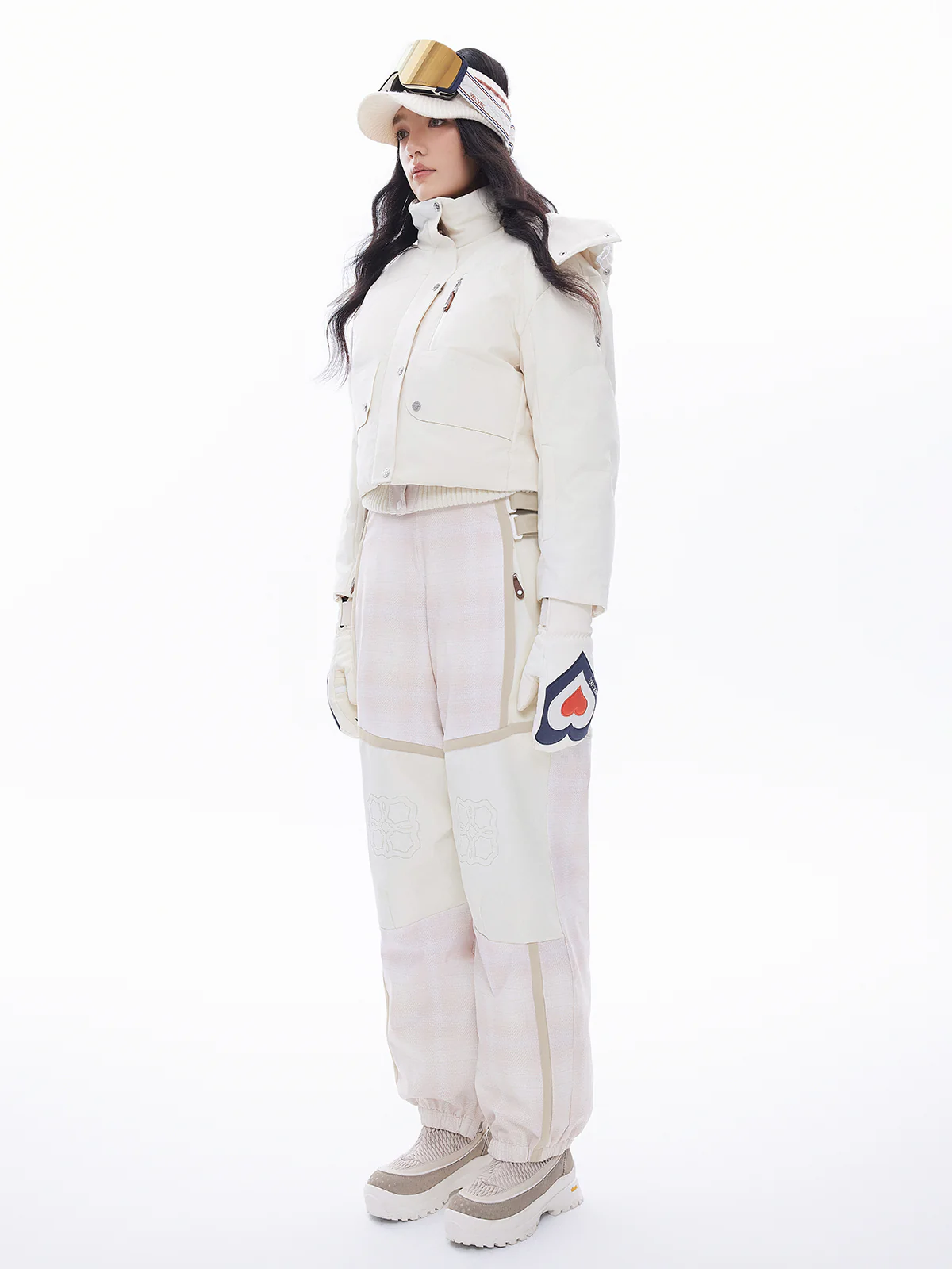 Tweed Cropped Puffer Jacket - Image 5