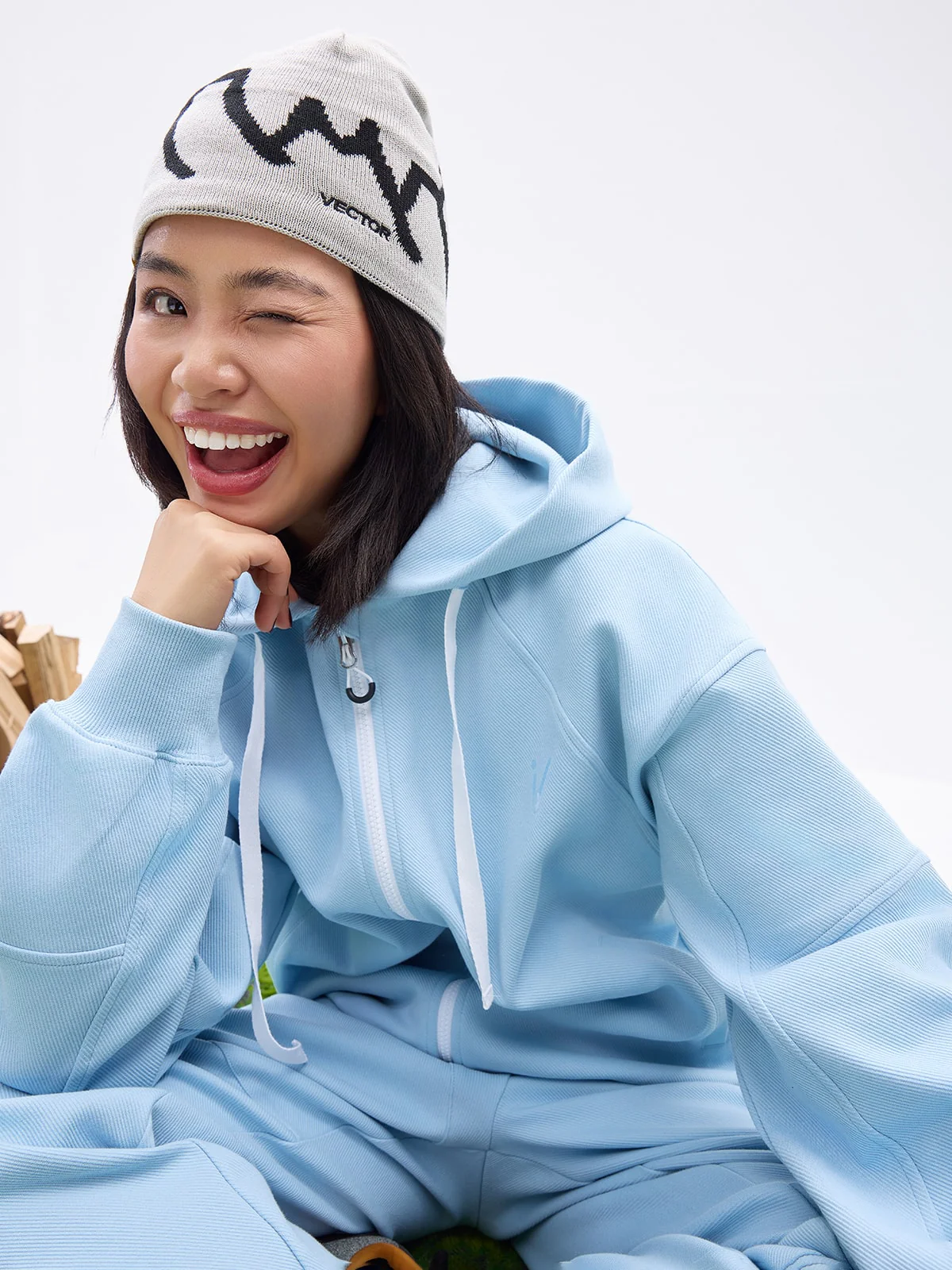 Vibe Zip Hoodie - Image 2