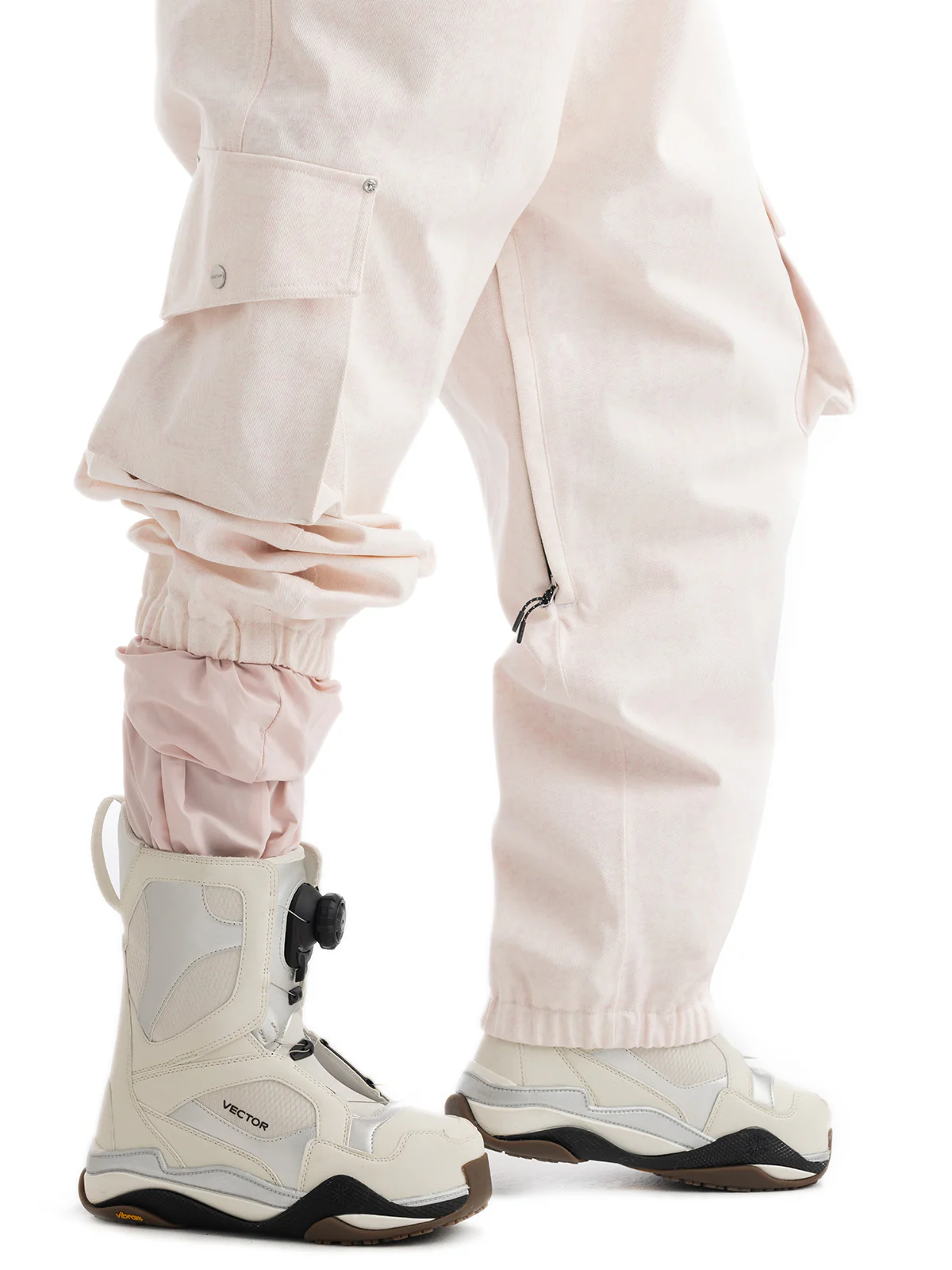 Women's 2L Denimshell Utility Bib Pants - Image 10