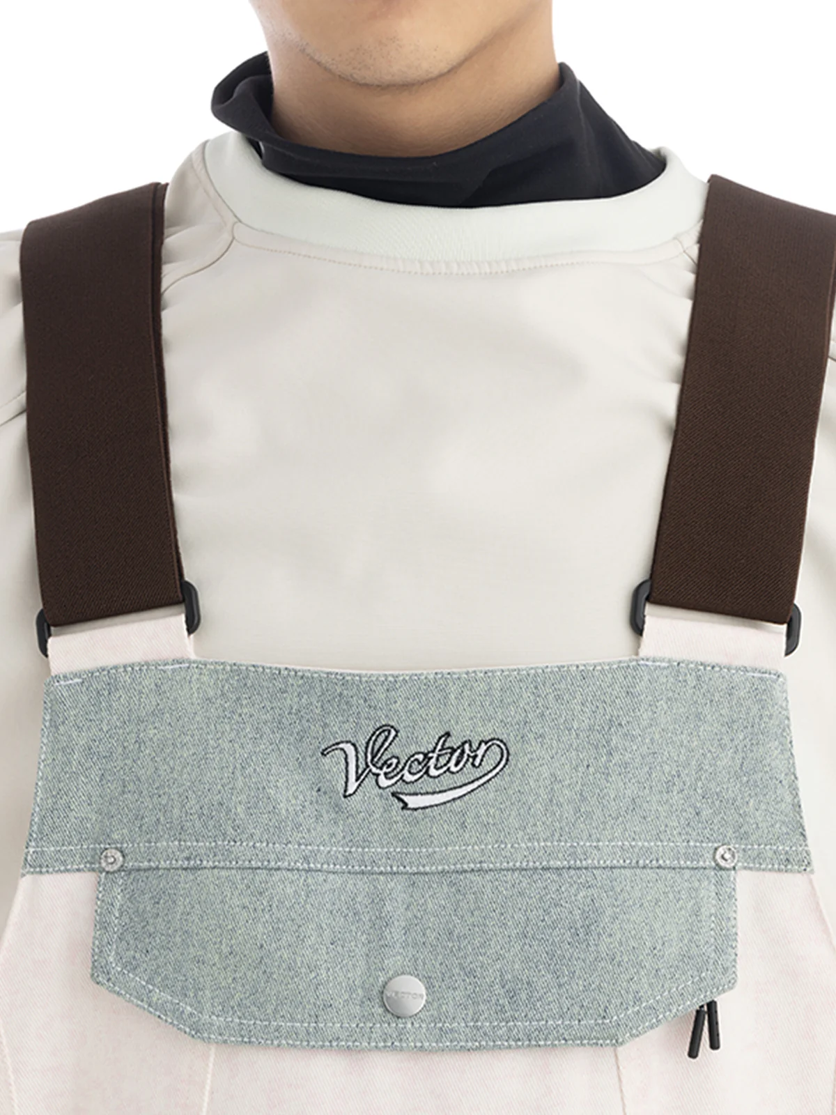 Women's 2L Denimshell Utility Bib Pants - Image 5