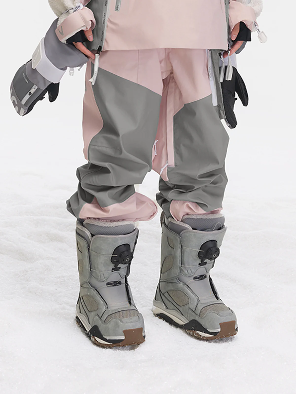 Women's 3L Snowpark Classic Patchwork Pants - Image 2