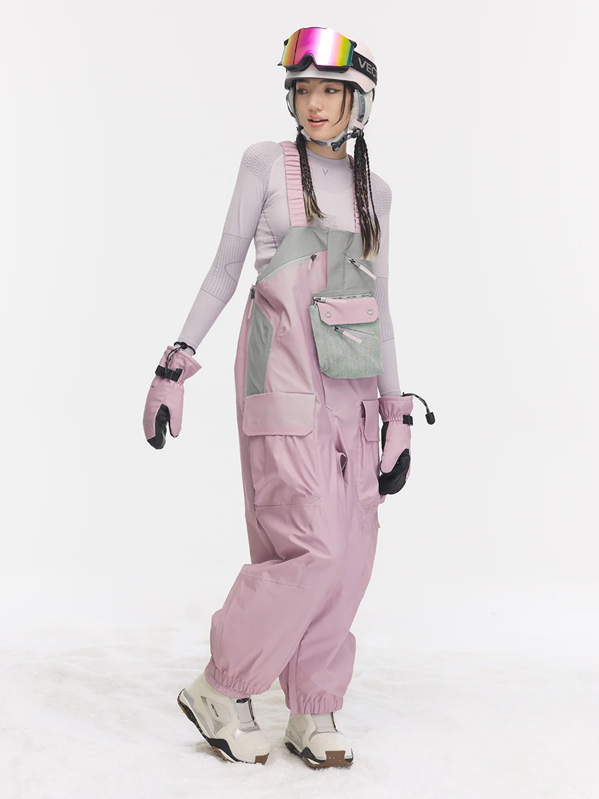 3L Snowpark Detachable Pocket Bib Pants - Image 3