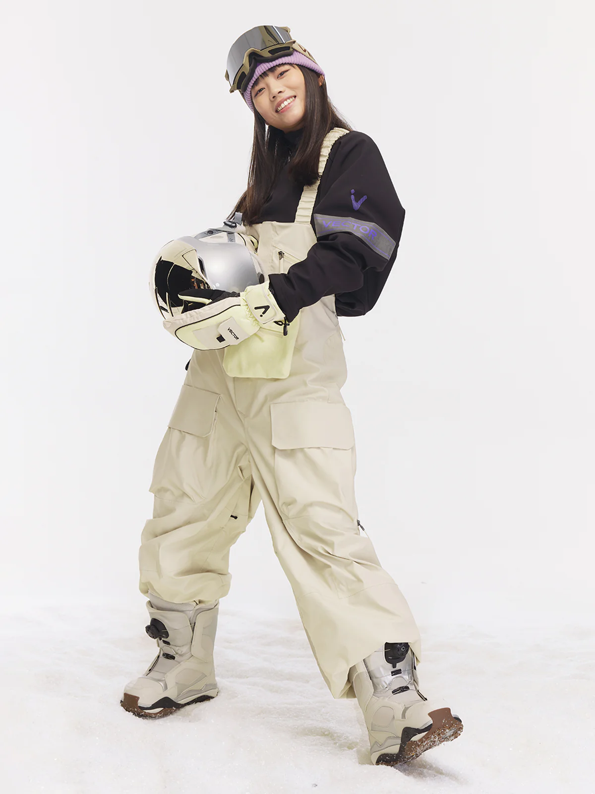 3L Snowpark Detachable Pocket Bib Pants - Image 2