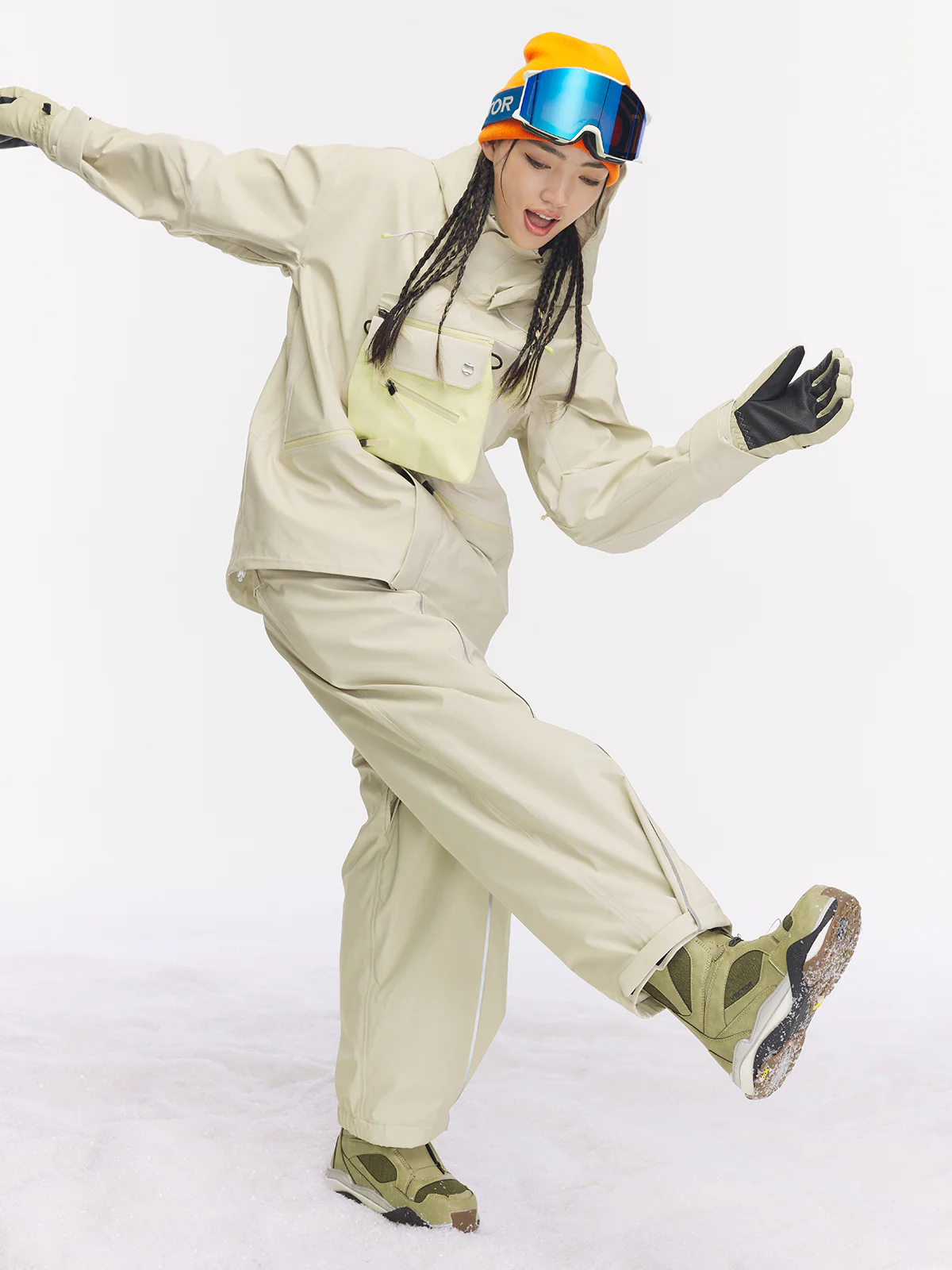 3L Snowpark Detachable Pocket Bib Pants - Image 4