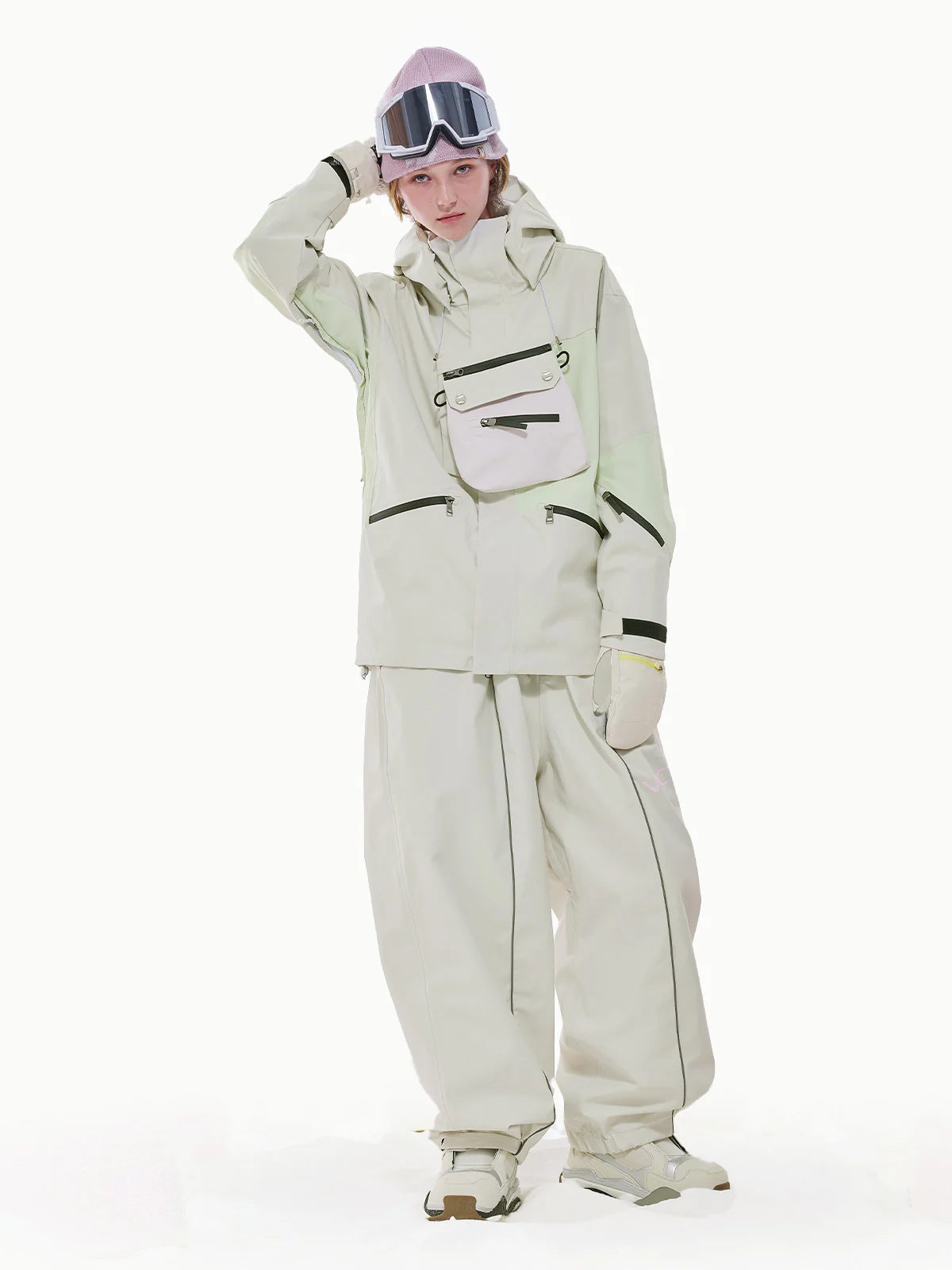 Women's 3L Snowpark Insulated Detachable Pocket Jacket - Image 7