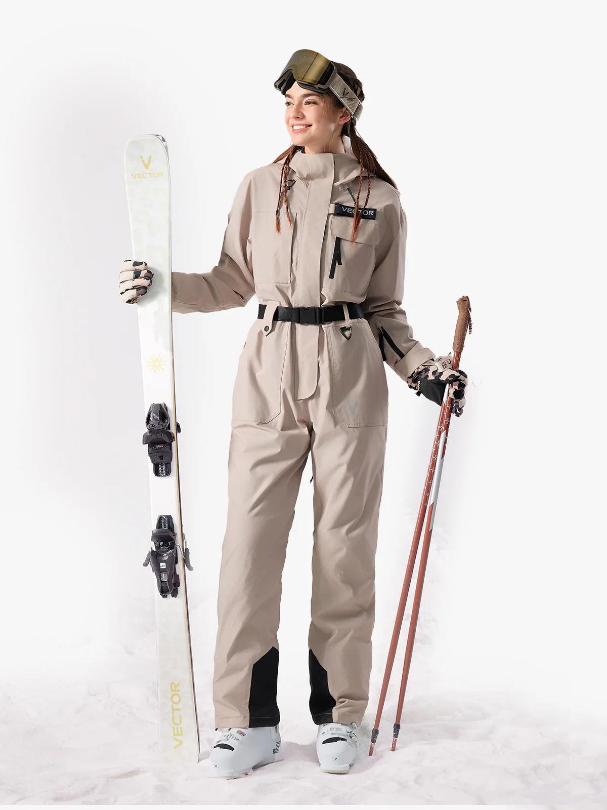 Women's Aeris 3L Insulated Jumpsuit - Image 2