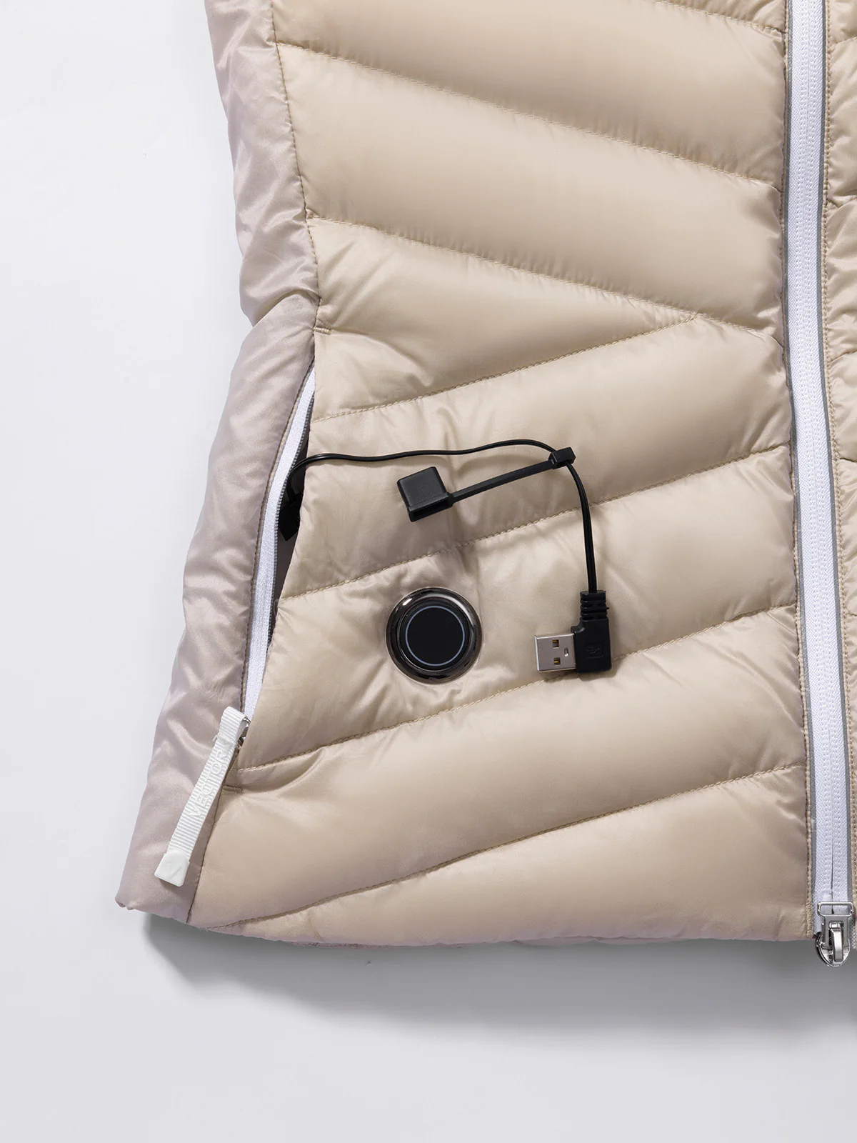 Women's Ascent Heated PrimaLoft Gold Vest - Image 4