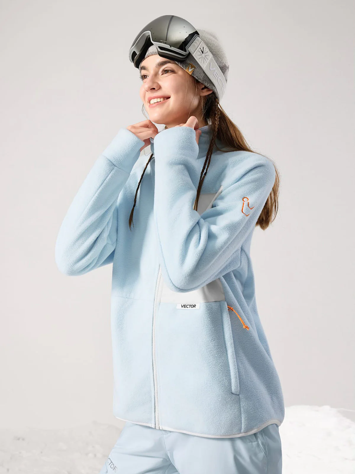 Women's Block Mid-Layer Fleece - Image 5