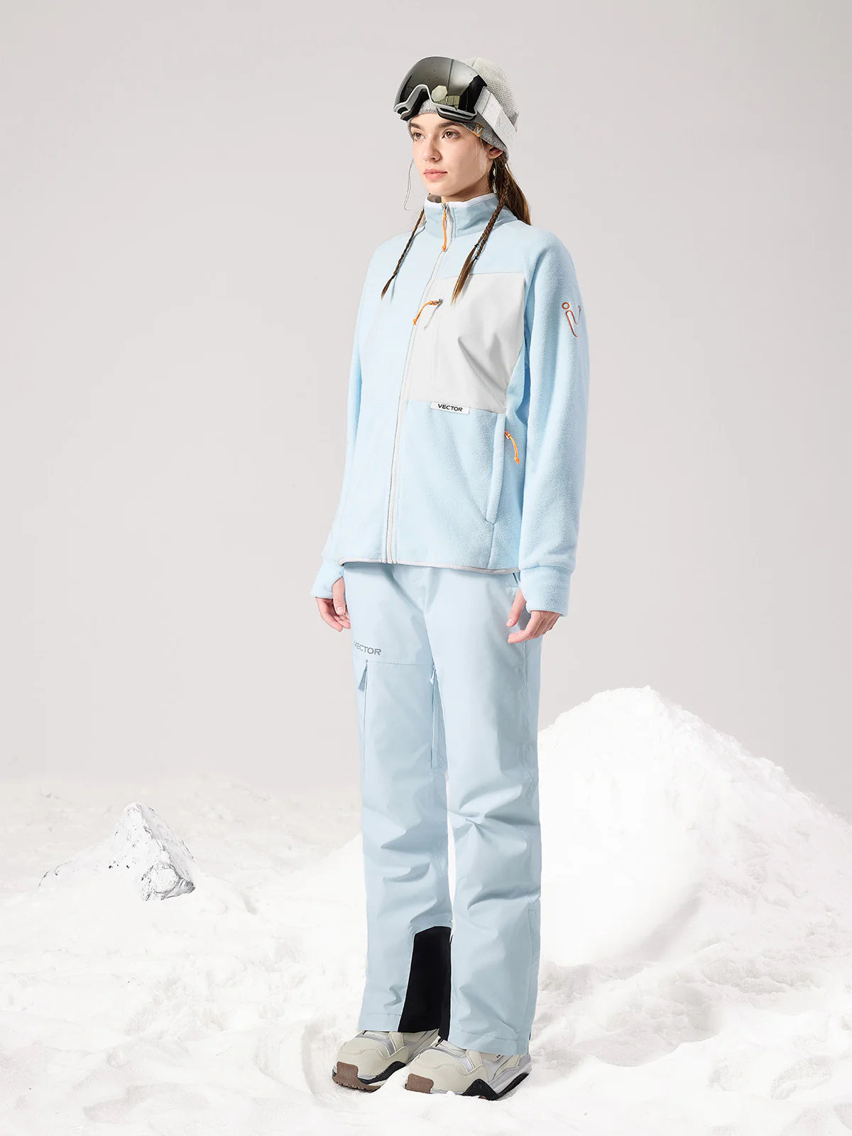 Women's Block Mid-Layer Fleece - Image 6
