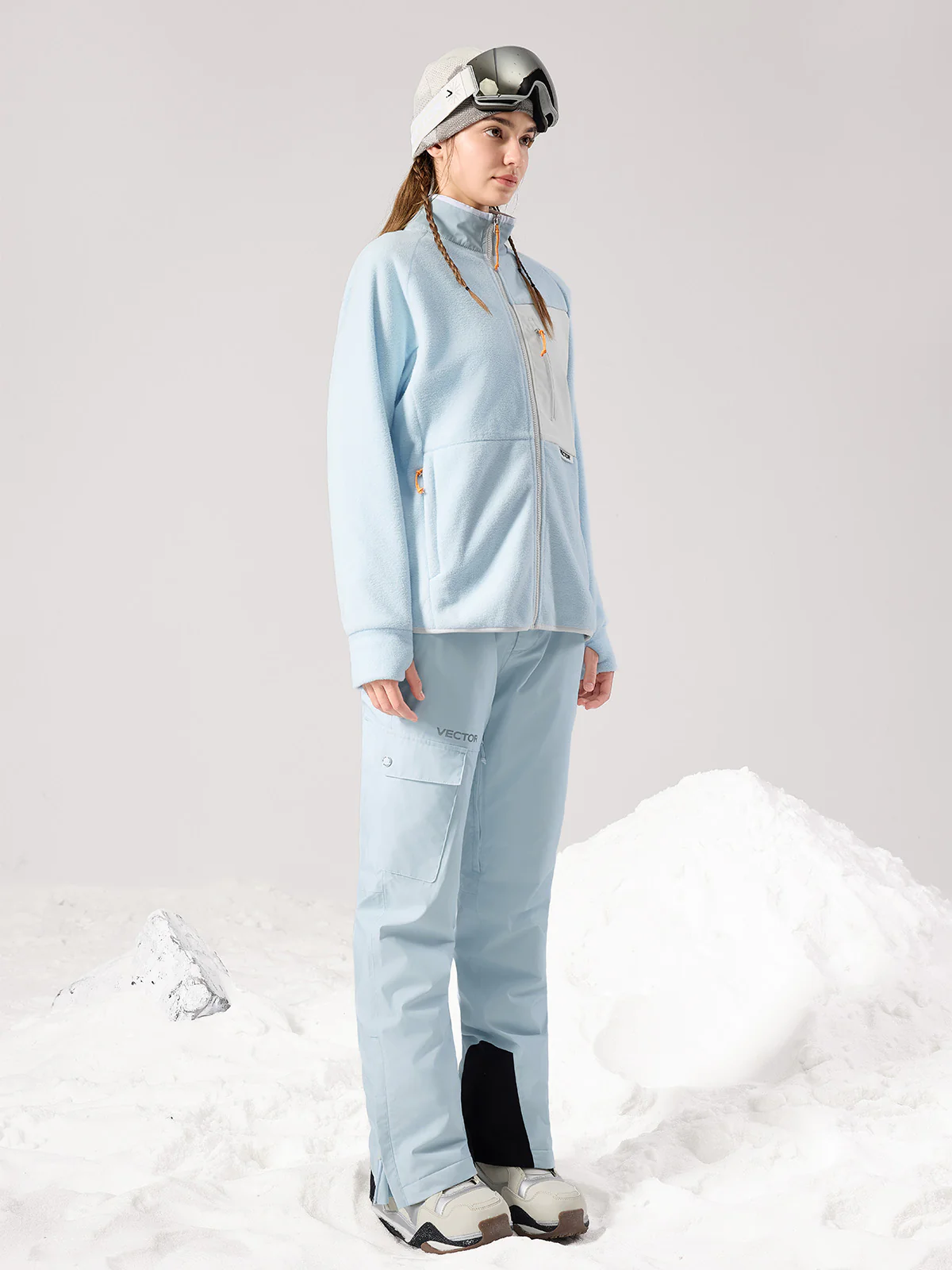 Women's Block Mid-Layer Fleece - Image 7
