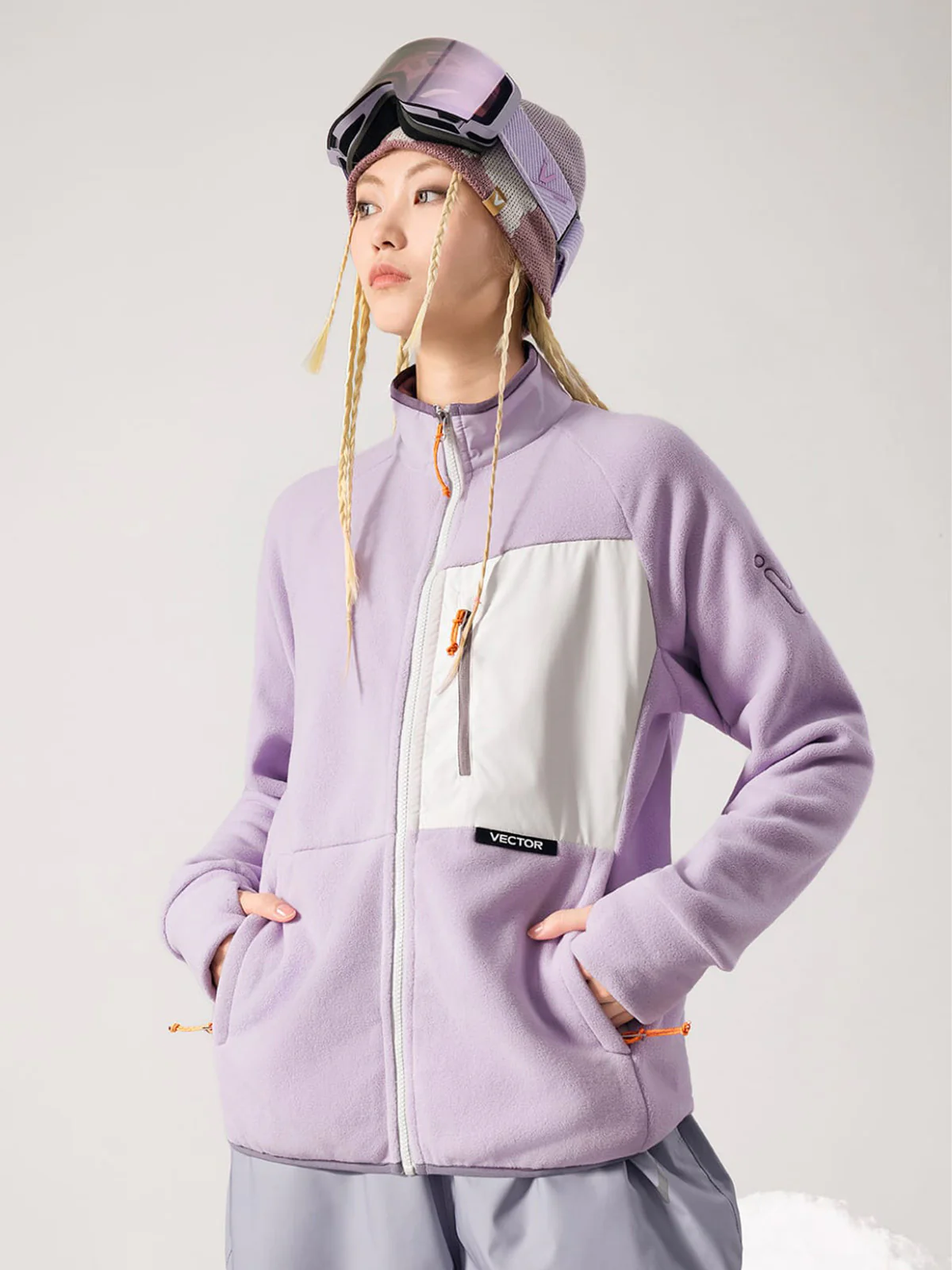 Women's Block Mid-Layer Fleece