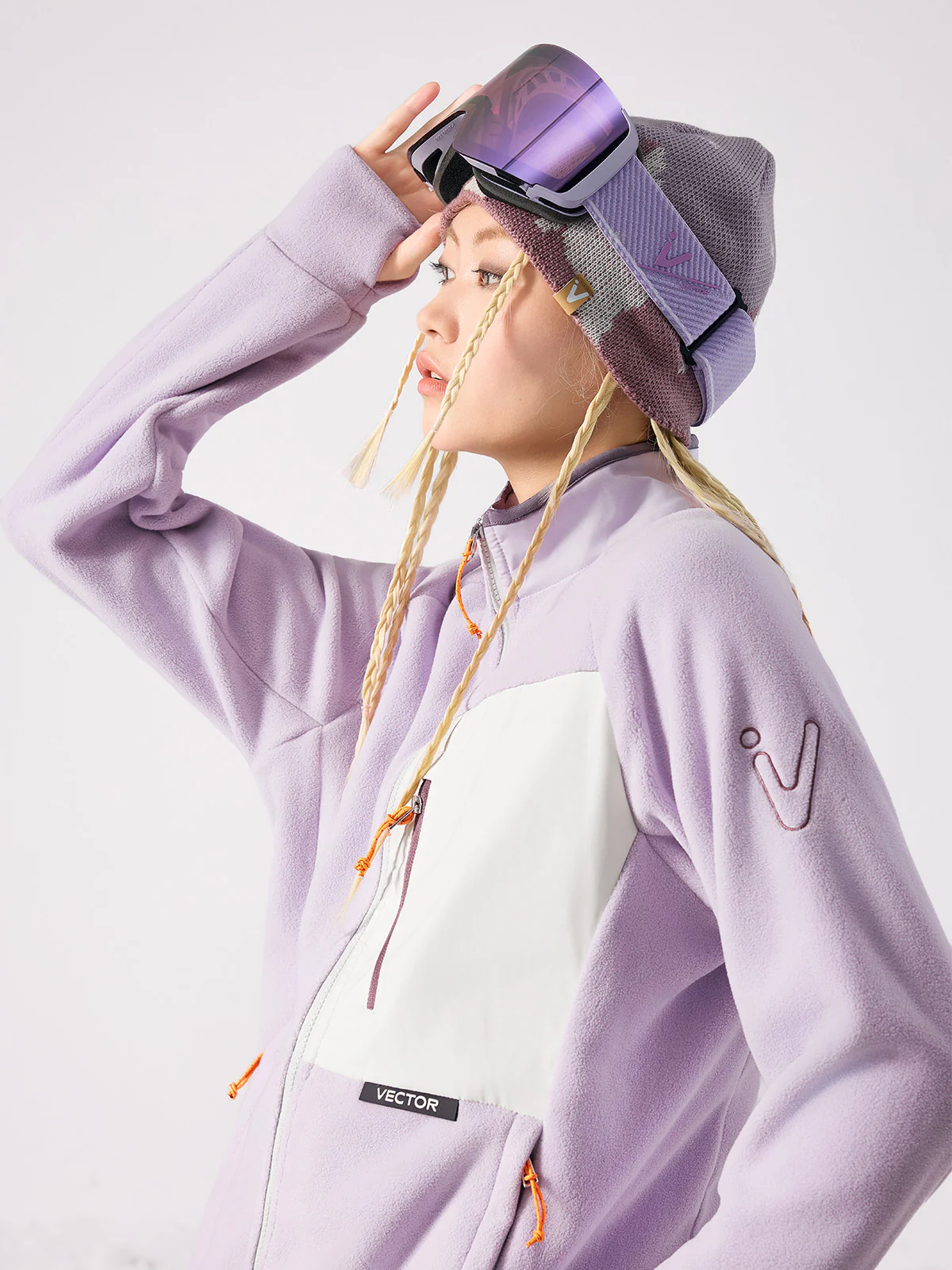 Women's Block Mid-Layer Fleece - Image 2