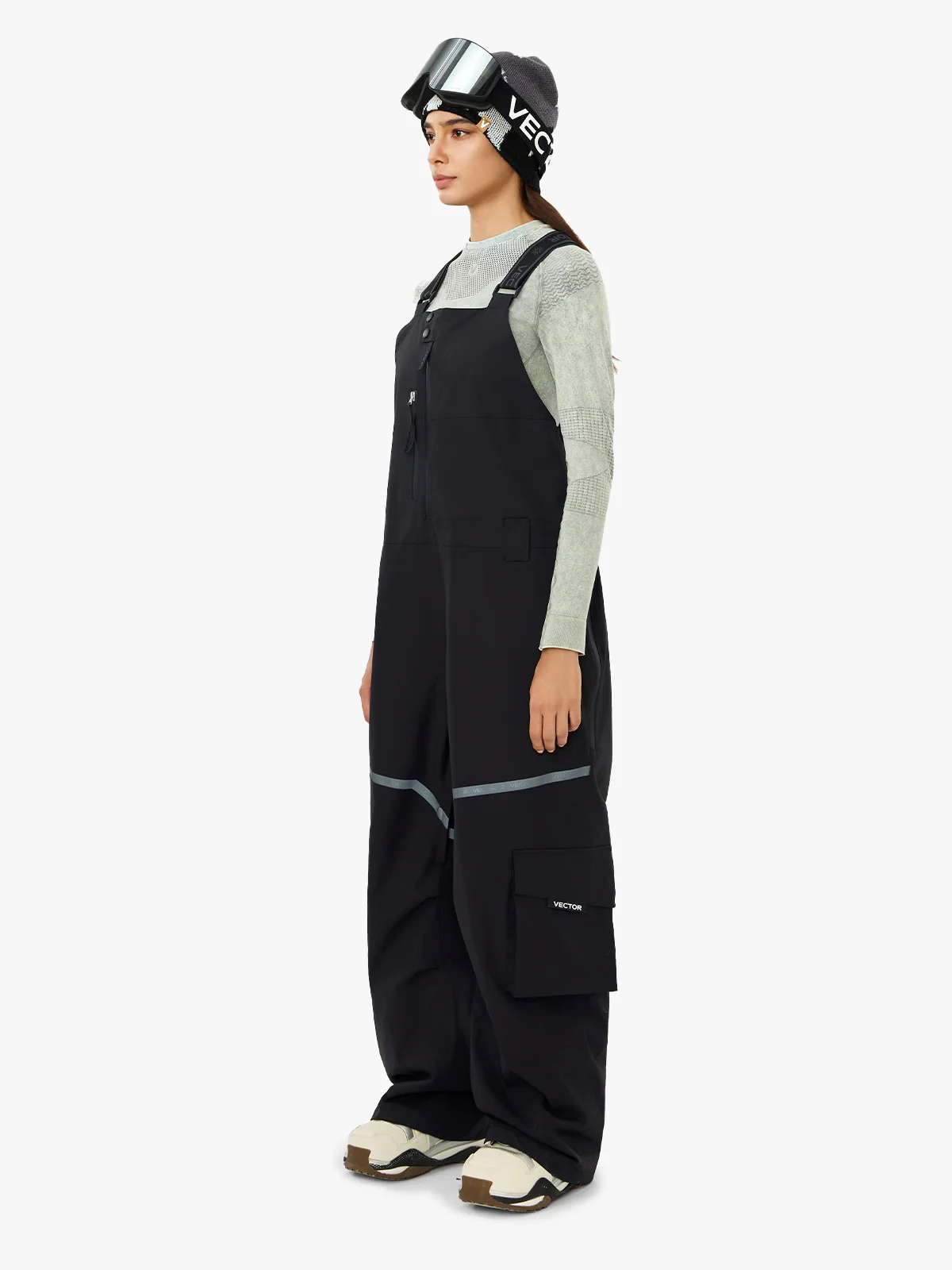 Women's Glow 2L Bib Pants - Image 3