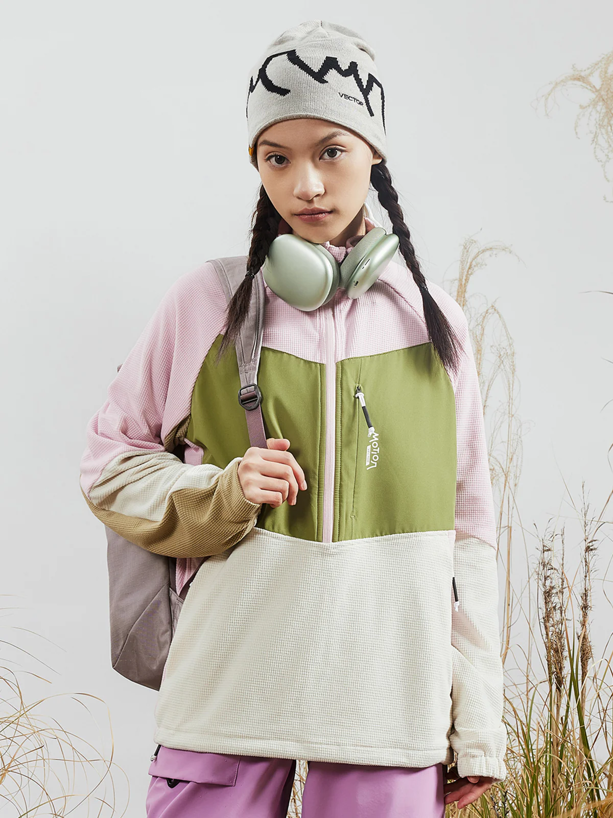 Women's Half-Zip Waffle Fleece - Image 11