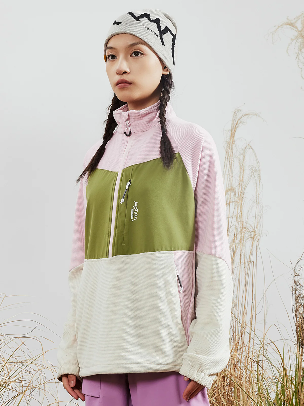 Women's Half-Zip Waffle Fleece - Image 13