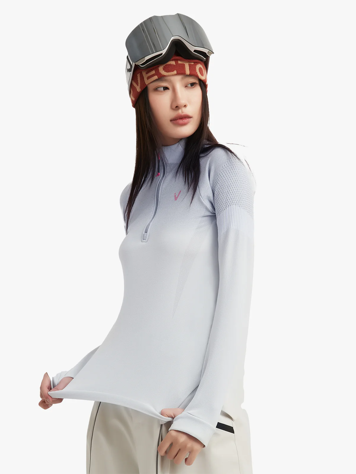 Women's Ombre Seamless Long Sleeve Top - Image 3