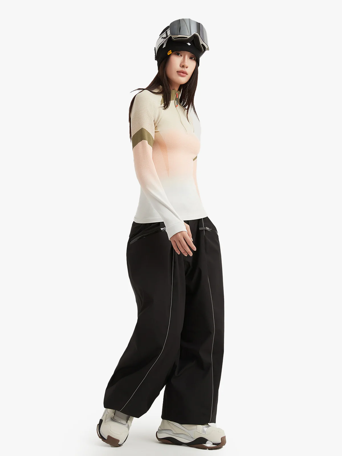 Women's Ombre Seamless Long Sleeve Top - Image 5
