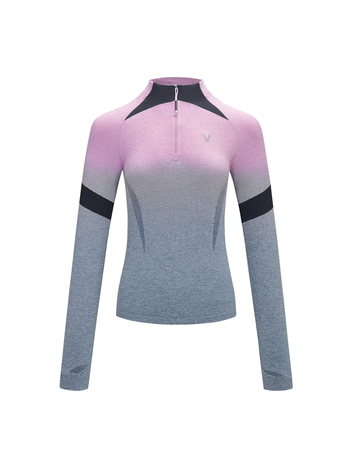 Women's Ombre Seamless Long Sleeve Top - Image 25