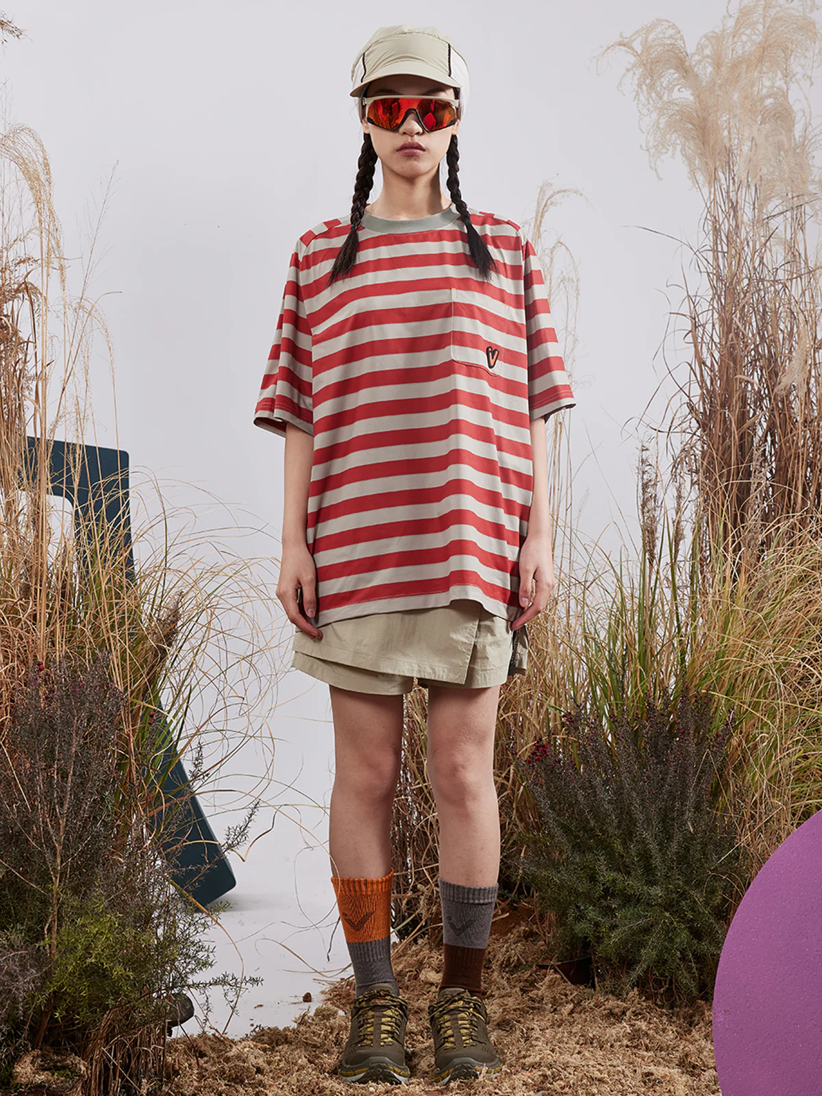 Women's Quick Dry Easy-Care Stripe Tee - Image 3