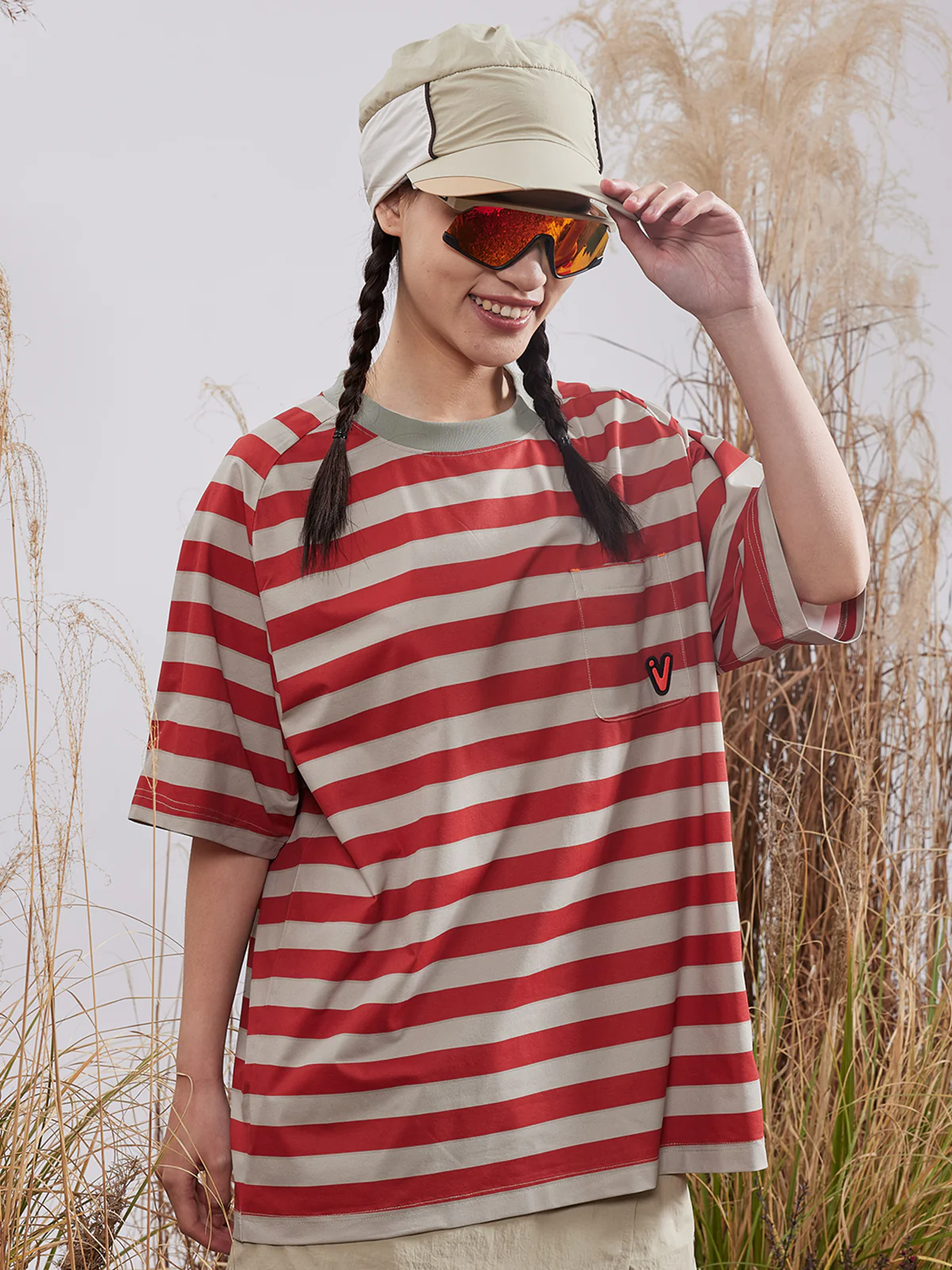Women's Quick Dry Easy-Care Stripe Tee - Image 5