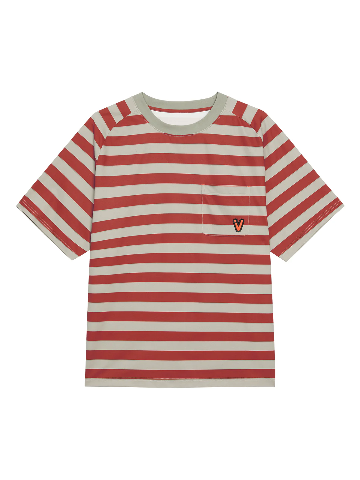 Women's Quick Dry Easy-Care Stripe Tee - Image 7
