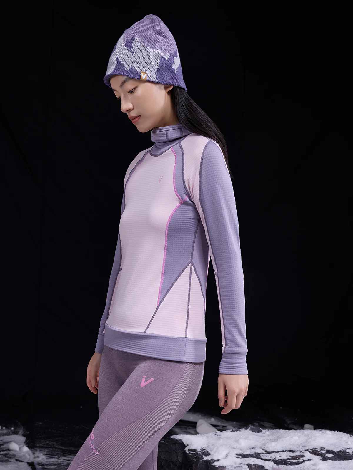 Women's Hakama Waffle Mid-Layer - Image 2